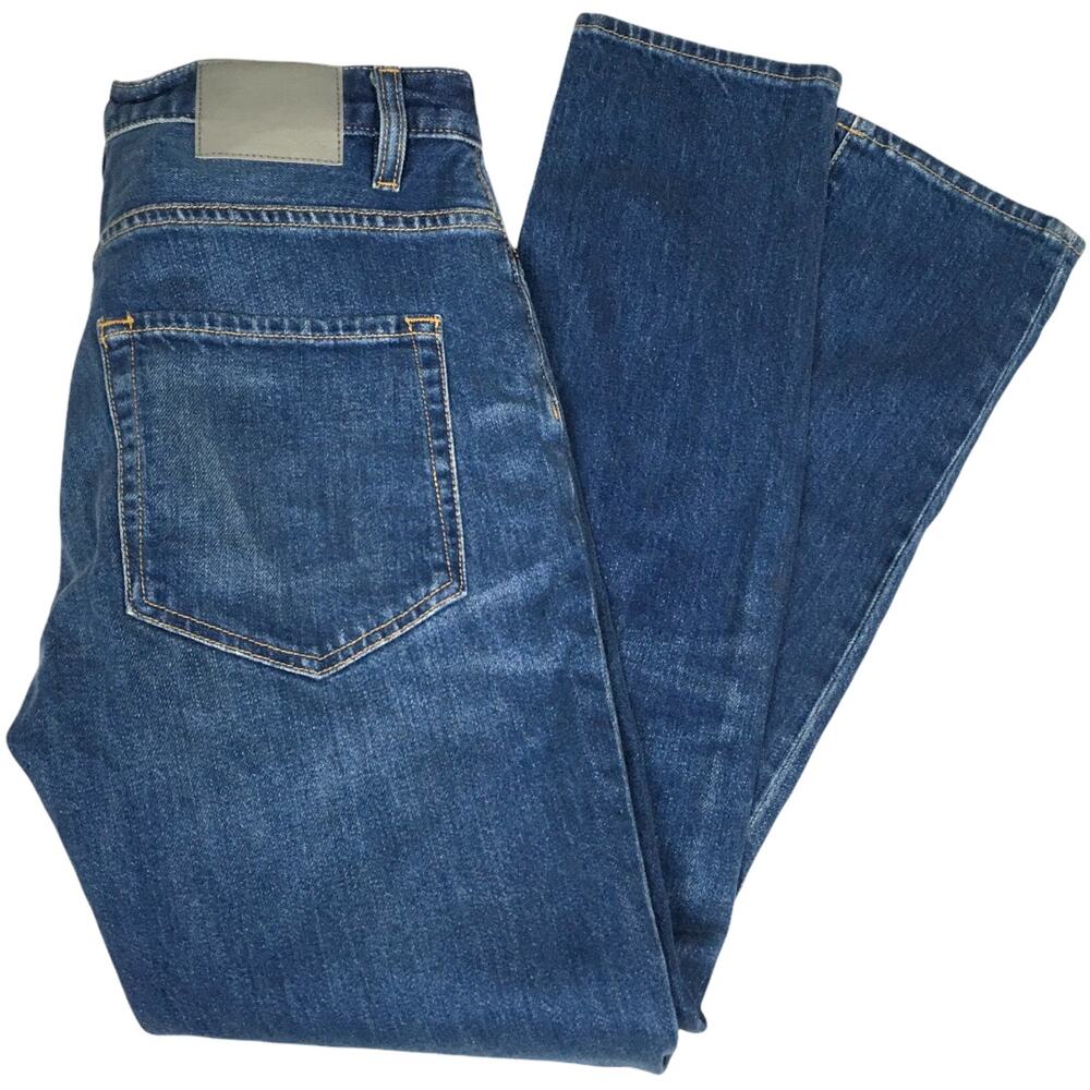 6397 Baggy Jeans Classic Vintage Straight Button Fly‎ Women's 25 Denim Pants NEW